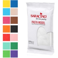 Pâte à modeler colorée - Saracino - 250 g