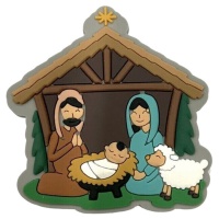 Aimant de Crèche de Noël