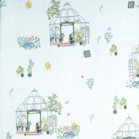 Tissu jersey de coton The happy florist - Katia