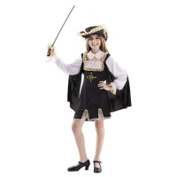 Costume de mousquetaire avec croix pour fille