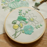 Kit de broderie duo - Jardin aquatique - DMC