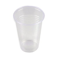 Gobelets en plastique transparent de 220 ml - 100 unités