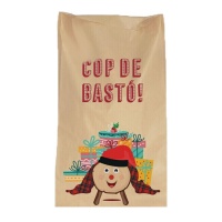 Enveloppe cadeau de 30 x 20 cm de Tió de Nadal - 4 unités