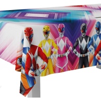 Nappe Power Rangers de 1,80 x 1,20 m