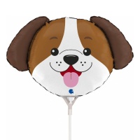 Ballon tête de chien 29 x 19 cm - Grabo - 10 unités