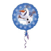 Ballon Frozen d'Olaf bleu de 43 cm - Anagram