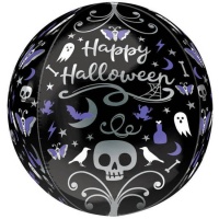 Ballon orbz de Joyeux Halloween de 38 X 40 cm - Anagram