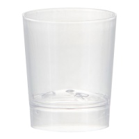 Gobelets de 33 ml en plastique transparent pour shot - 100 unités