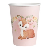 Verres Baby cerf de 250 ml - 8 unités