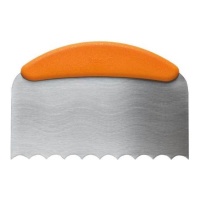 Spatule décorative dentelée courbe de 22,5 x 11 cm - Decora