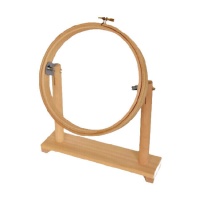 Cadre circulaire pour broder de 25 cm avec pied - Nadel