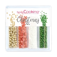 Kit de assortiments de sprinkles de Noël - Scrapcooking - 70 gr