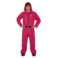 Costume de superviseur Squid Game pour homme