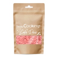 Vermicelles en forme de coeurs rouges de 55 g - Scrapcooking