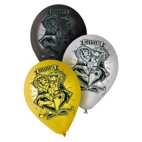 Ballons Harry Potter noirs et dorés - Ciao - 10 unités