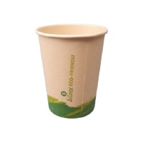 Gobelets de 250 ml en fibre de bambou - 15 unités