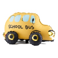 Ballon de Bus Scolaire de 66 x 36 cm