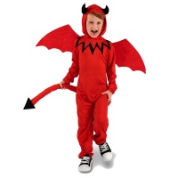 Costume de diable maléfique avec ailes pour enfant