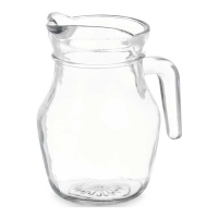 Carafe de 0,5 L transparente avec poignée