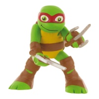 Figurine pour gâteau Tortues Ninja Raphael de 7 cm - 1 unité