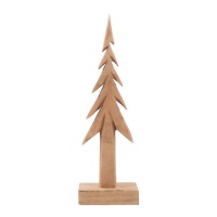 Sapin de Noël en bois 32 cm