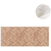 Tapis vinyle de cuisine 1,20 x 0,50 m effet parquet