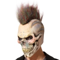 Masque de squelette punk