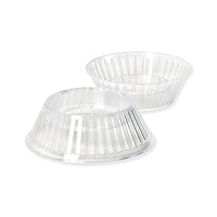 Support transparent pour oeufs de 500 g - Decora - 5 unités