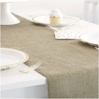 Chemin de table de 30 cm en toile de jute - 1,82 m