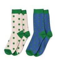 Chaussettes à trèfle de taille 42 à 47 - 1 paire