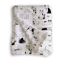 Couverture de chats de 1,50 x 1,25 m