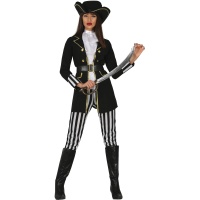 Déguisement de capitaine pirate pour femme