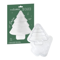 Moule 3D en forme de sapin de Noël pour chocolat - Scrapcooking