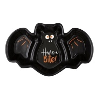 Plateau chauve-souris d'Halloween de 34 x 21 cm