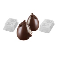 Moule 3D Paul Cino pour chocolat de 25 x 15 x 5,8 cm - Silikomart