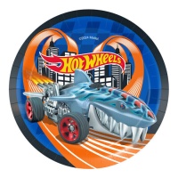 Assiettes Hot Wheels de 18 cm - 8 unités