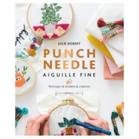 Livre Punch Needle de Julie Robert - DMC