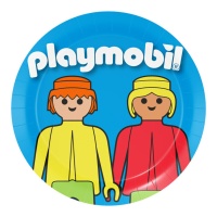 Assiettes de Playmobil de 18 cm - 8 unités