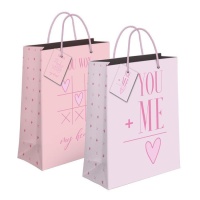 Sac cadeau de 45 x 33 cm de You and Me - 1 unité