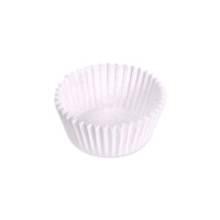 Capsules pour cupcakes blanches - 72 unités