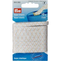 Ruban super élastique de 0,7 cm blanc - Prym - 10 m