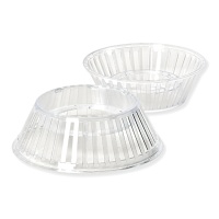 Support transparent pour oeufs de 1 kg - Decora - 3 unités