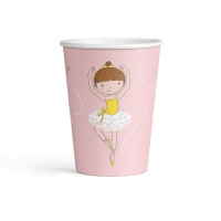 Verres de Danseuses de 250 ml - 8 unités