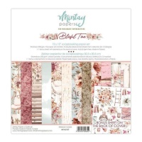 Kit de papiers scrapbooking de Blissful Time - Artis decor - 12 feuilles