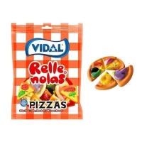 Portions de pizza garnies de gelée - Vidal - 90 gr