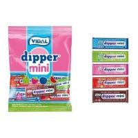 Mini Dipper de bonbons moelleux aux saveurs variées - Dipper Mini Vidal - 60 g