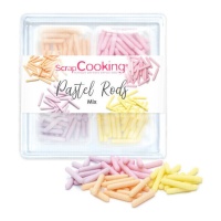 Kit de sprinkles de bâtons pour gâteau rods mix de 60 g - Scrapcooking