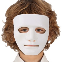 Masque blanc pour enfant