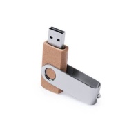 Clé USB en carton recyclé de 16 Go avec mécanisme pivotant