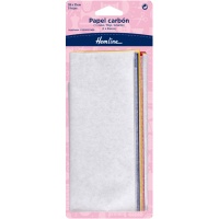 Papier carbone de 28 x 23 cm - Hemline - 5 feuilles